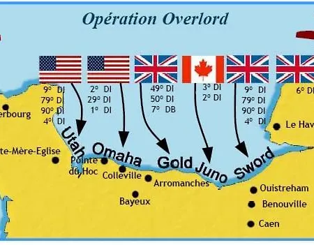F1 :plages Du Debarquement Normandie * Giberville